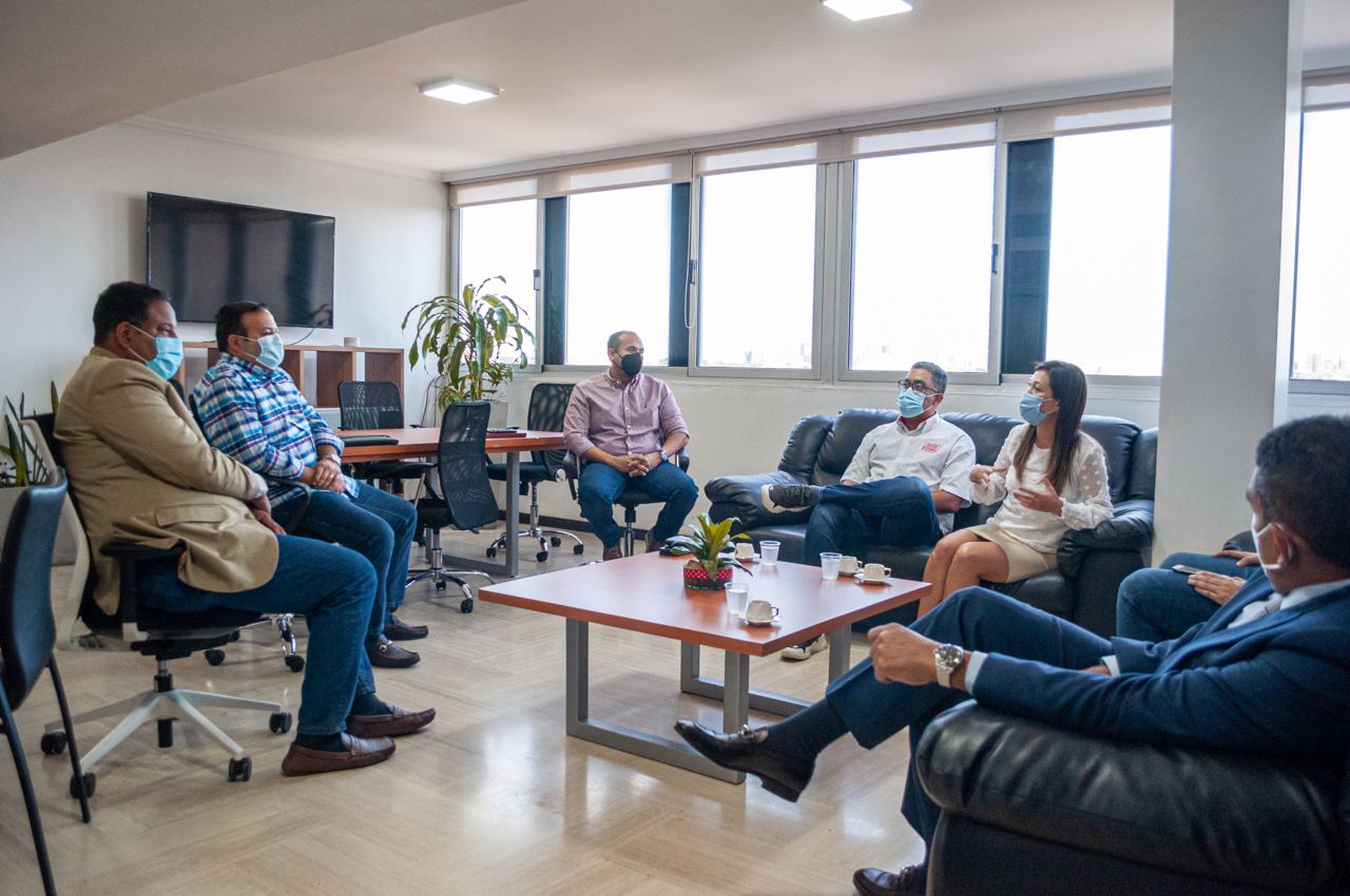 Reunión Alcaldía de Maracaibo y Coca Cola FEMSA