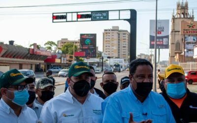 Así continúa el plan de recuperación de semáforos en Maracaibo