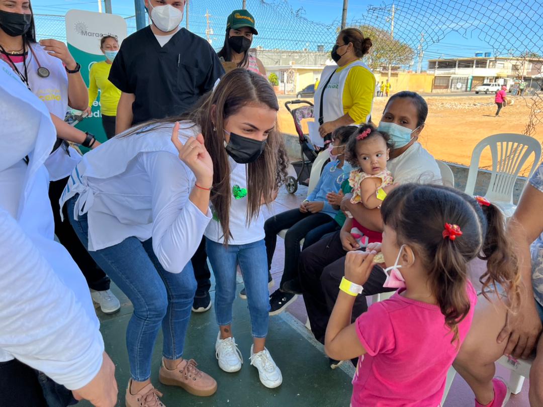 Jornada de Atención Infantil en San Jacinto. Alcaldía de Maracaibo