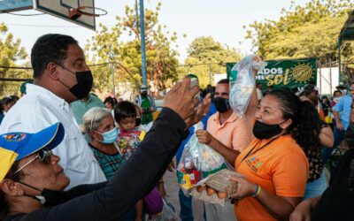 Habitantes del oeste de Maracaibo emocionados y agradecidos con los Mercados del Sol.