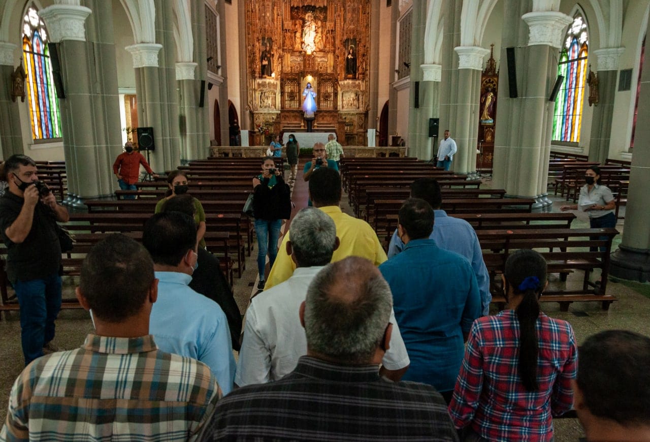 Finalizan los trabajos de la Alcaldía de Maracaibo en la Iglesia La Consolación en la víspera de la celebración en honor a Jesús de la Misericordia