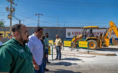 Alcalde Rafael Ramírez Colina inspeccionó obras en la parroquia Cristo de Aranza