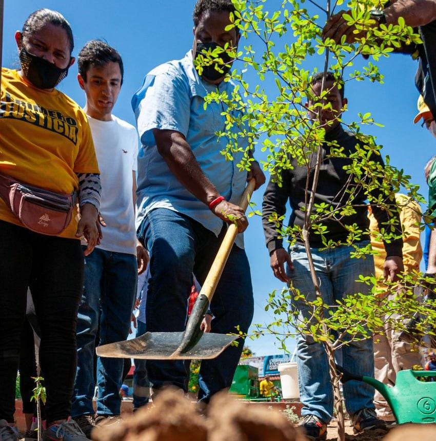Programa Maracaibo Verde llegó a Corito con la siembra de 350 Árboles