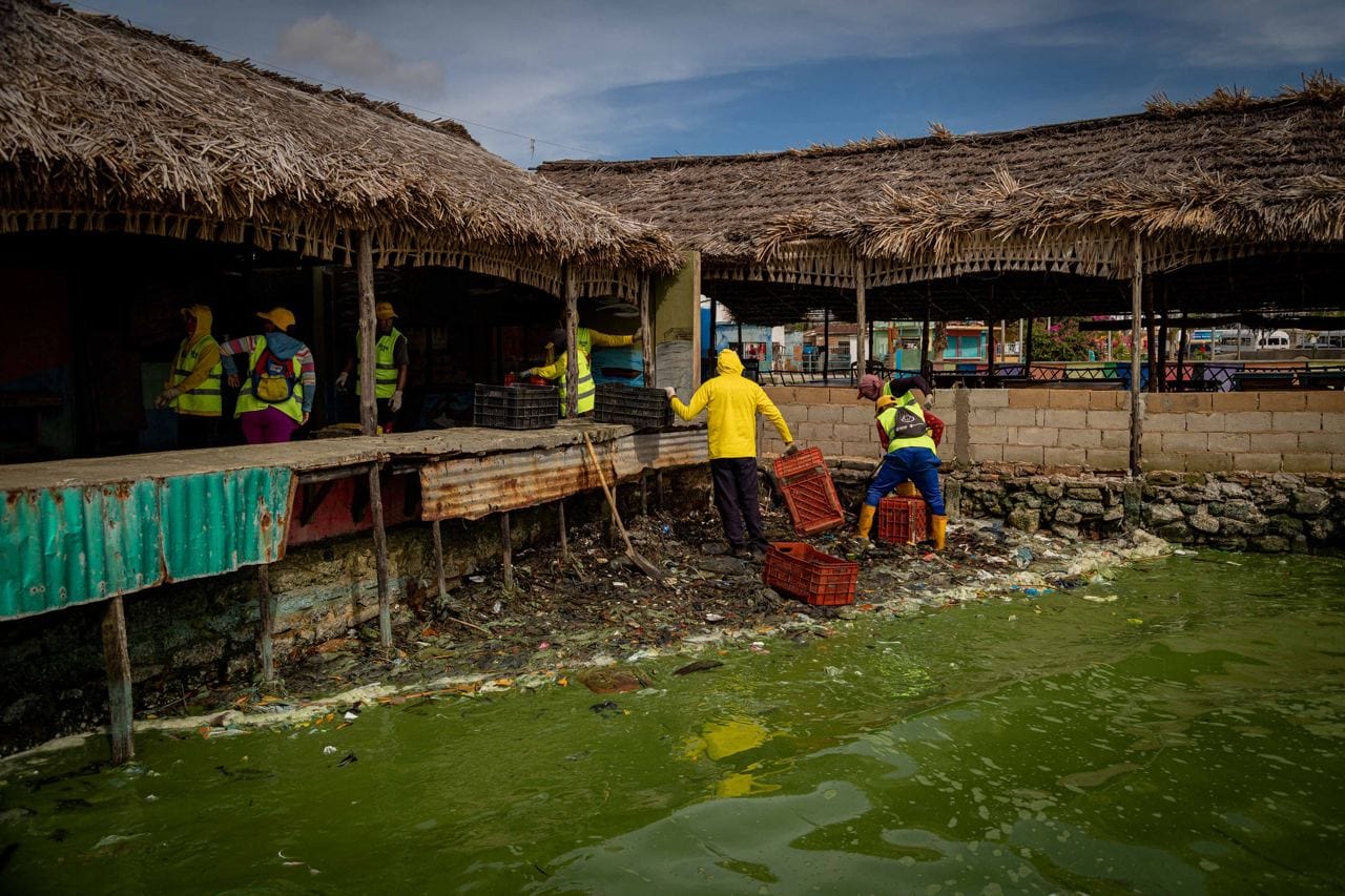 En 11 Días, Alcaldía de Maracaibo recolectó 54 TON de desechos en la ribera del Lago