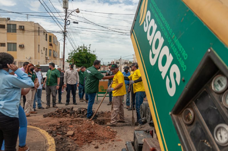 Vecinos de la Residencia Villa Clara ya tienen gas gracias a la Alcaldía de Maracaibo