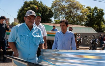 Alcaldía de Maracaibo continúa celebrando el Aniversario Parroquial de Manuel Dagnino con soluciones en infraestructura