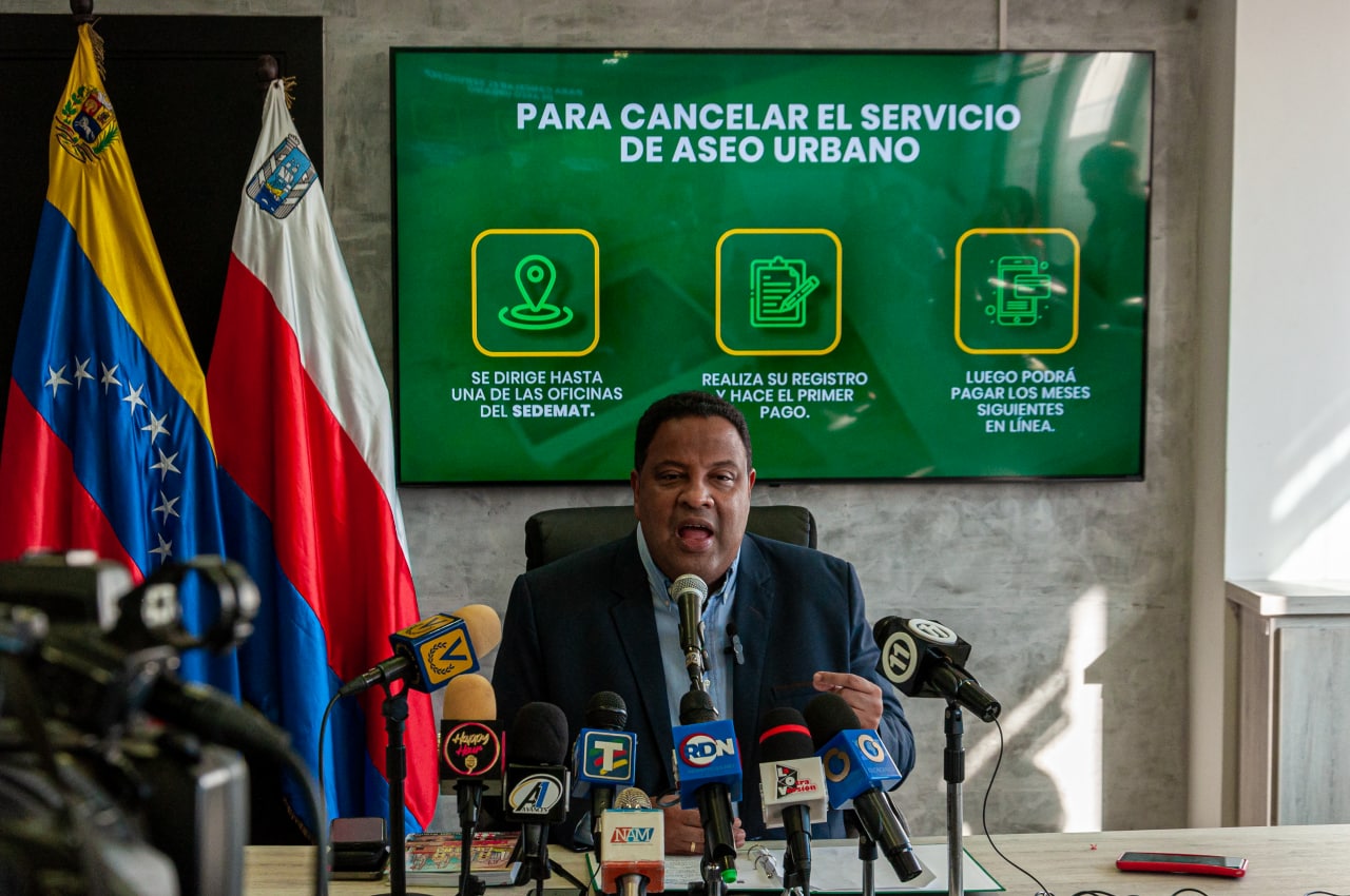 alcalde de Maracaibo anunció los 5 puntos de cobro de aseo urbano y gas
