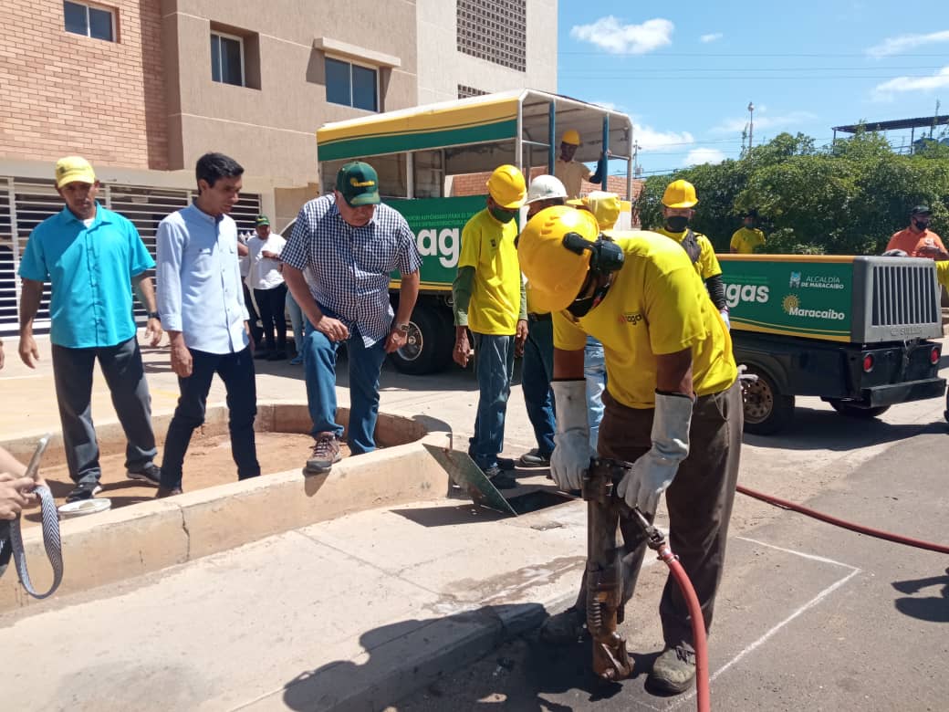 Más de 1500 familias atendió la Alcaldía de Maracaibo recuperando el servicio de gas