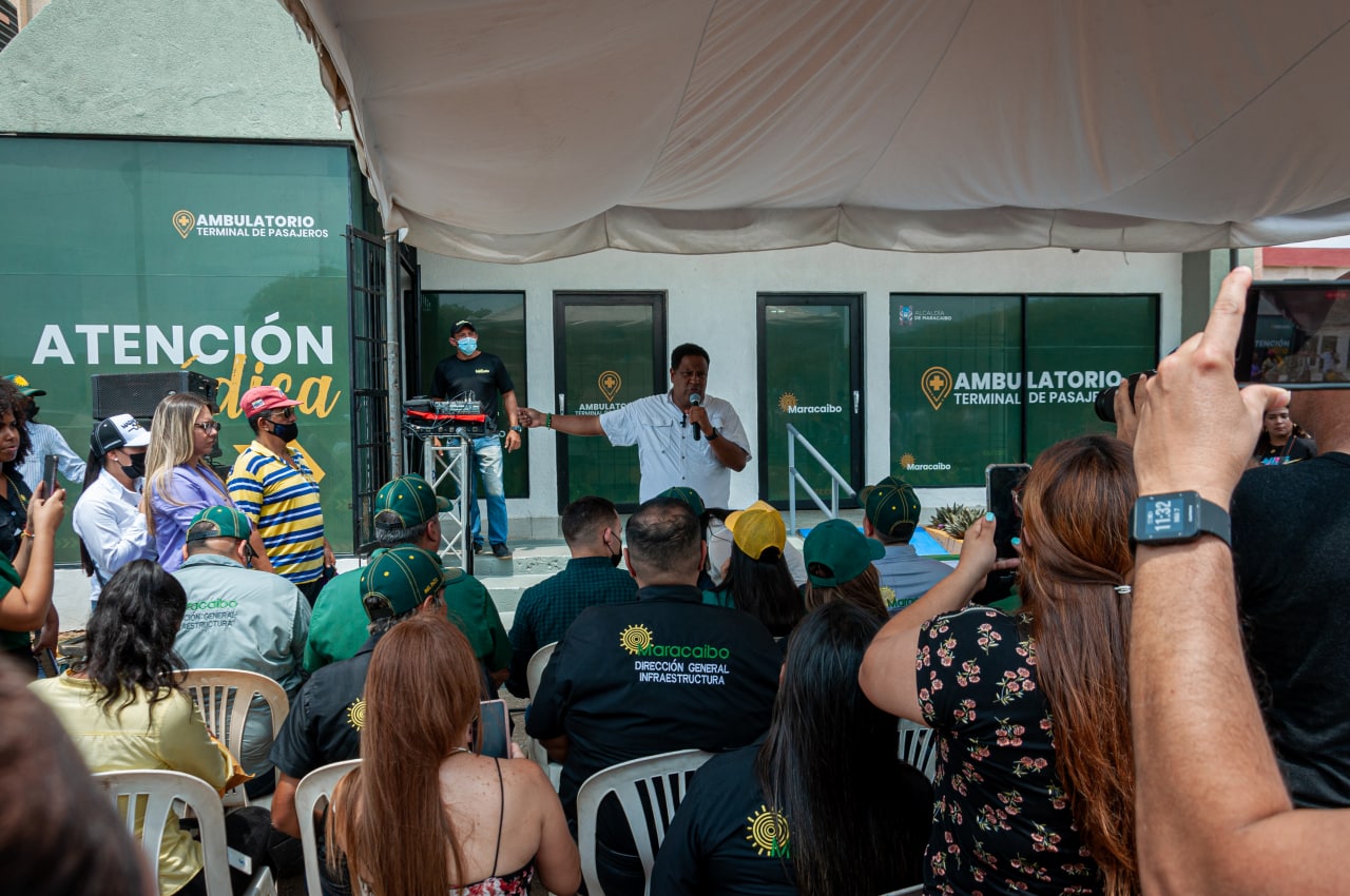 Alcaldía de Maracaibo rehabilita y entrega módulo de salud en el Terminal de Pasajeros