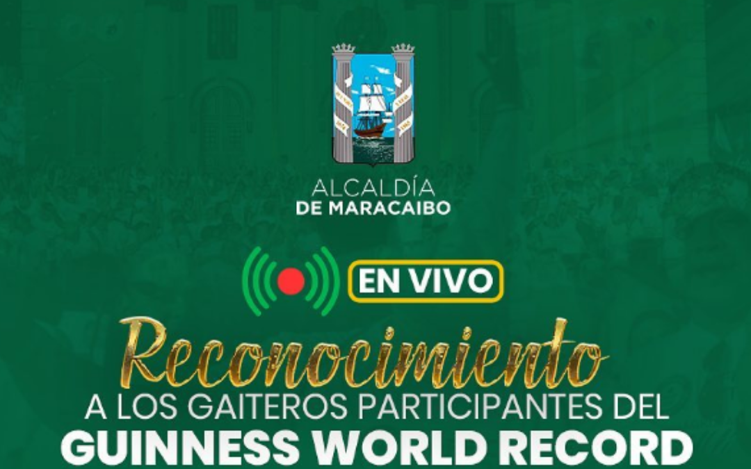 Reconocimiento a los gaiteros participantes del Guinness World Record
