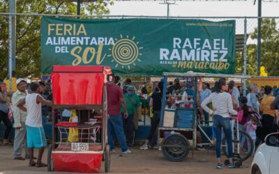 Alcaldía de Maracaibo inicia su Feria Alimentaria del Sol en San Jacinto