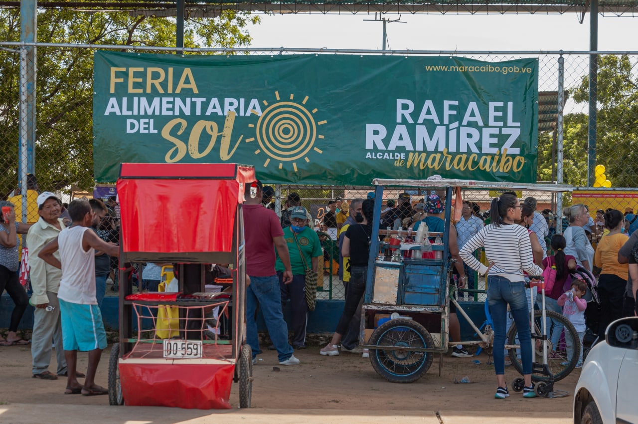Alcaldía de Maracaibo inicia su Feria Alimentaria del Sol en San Jacinto