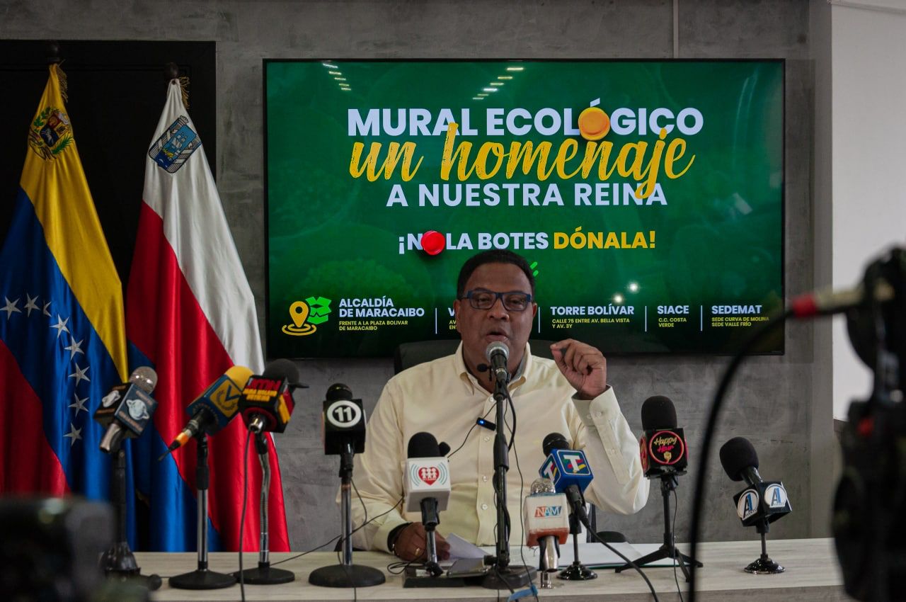 Maracaibo tendrá un mural ecológico de Olivares para homenajear a Nuestra Señora del Rosario de Chiquinquirá