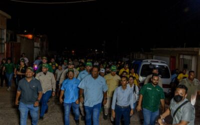 Vecinos del Cardonal Sur reciben la «primera visita de un Alcalde”, Rafael Ramírez Colina