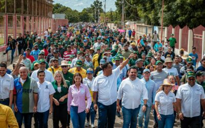 Alcalde Rafael Ramírez Colina encabeza recorrido de 7 kilómetros por el oeste para celebrar un año del cambio de Maracaibo