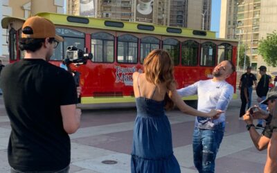 A bordo del Tranvía Nacho recorrió Maracaibo para su nuevo videoclip