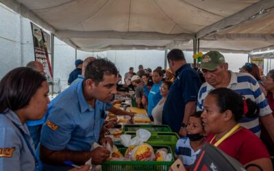 Jornadas simultáneas de Mercado del Sol distribuyó más de 15 toneladas de alimentos