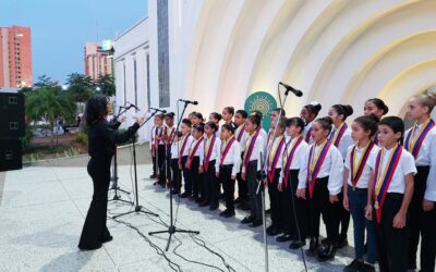 Kínder Musical de la Alcaldía de Maracaibo debutó en el Domingo Cultural