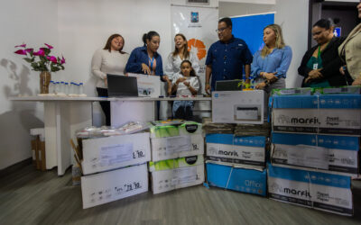 Alcaldía de Maracaibo recibe donación de equipos y materiales  de la ACNUR para el Instituto de la Mujer