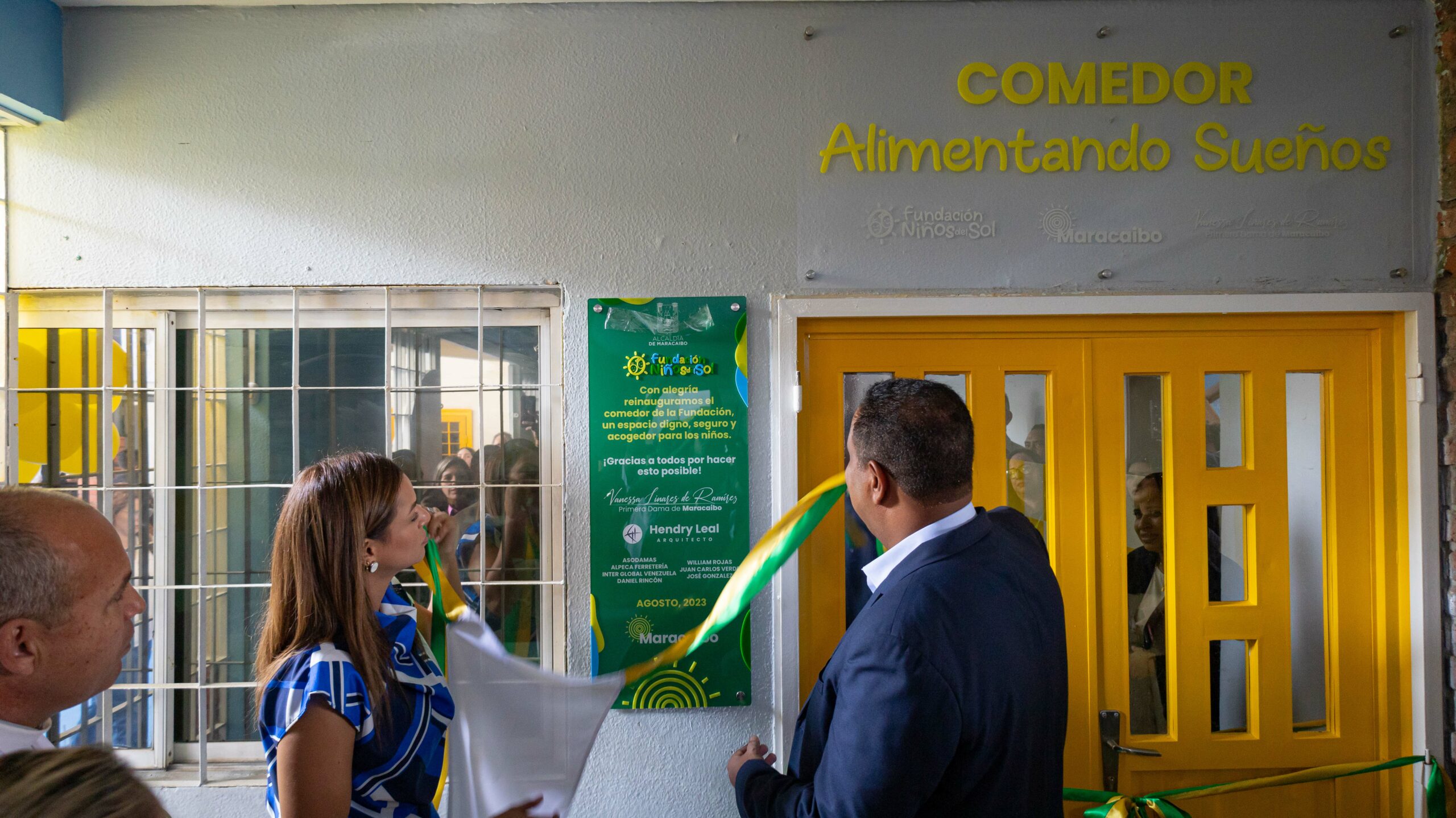 Fundanis reinauguró su comedor Alimentando Sueños para los más de 200 niños y adolescentes que hacen vida en el centro de Maracaibo