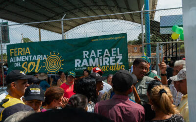 Más de 600 vecinos de Altos de Jalisco se beneficiaron con la Feria Alimentaria del Sol número 47 de la Alcaldía de Maracaibo