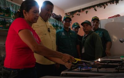 16 mil marabinos de 8 sectores recibieron por primera vez gas doméstico, el servicio mejor valorado de Maracaibo durante 2023