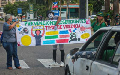 Alcaldía de Maracaibo promueve la campaña “El buen trato a la mujer” con volanteo en Bella Vista