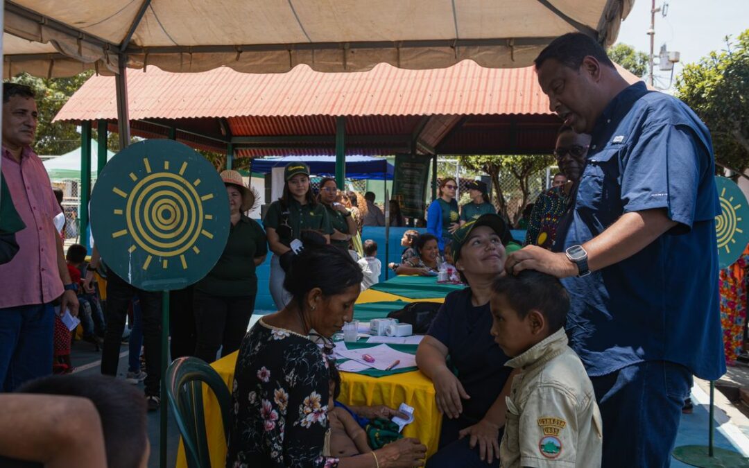 Alcaldía de Maracaibo y actores humanitarios atienden a más de 500 personas en Megajornada en el sector Etnia Guajira