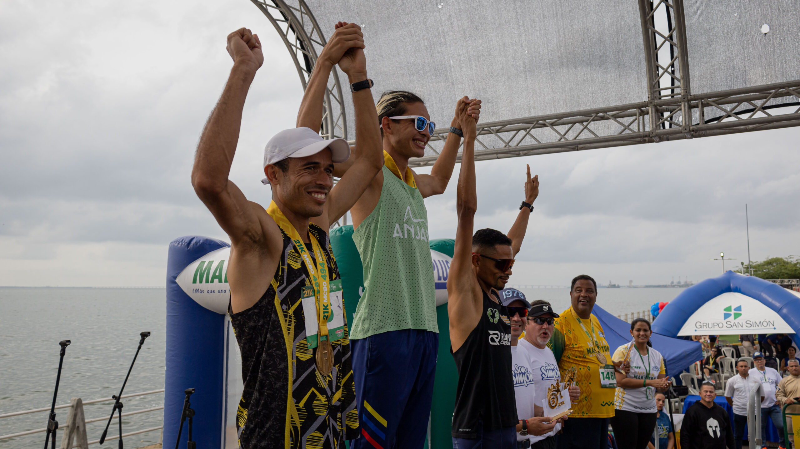Estos son los atletas ganadores de los 21K en la Media Maratón de Maracaibo 2023