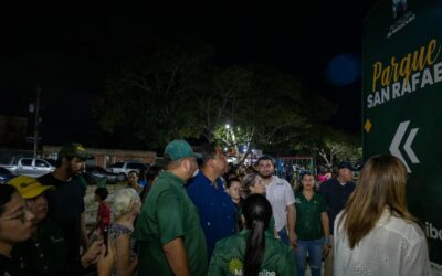 De plaza a parque San Rafael: Así remodeló la Alcaldía el espacio recreativo en el oeste de Maracaibo