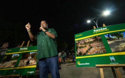 Alcaldía de Maracaibo convierte botadero de desechos en parque para niños en el sector 8 Provincias de Olegario Villalobos
