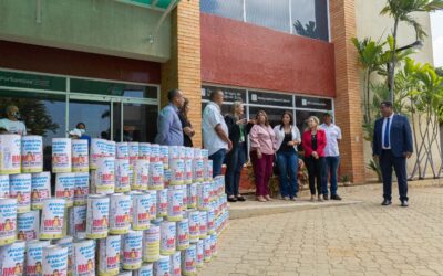 500 envases llenos del Potazo 2023 entregó la Alcaldía de Maracaibo a la Fundación Amigos del Niño con Cáncer