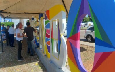 Alcaldía de Maracaibo inició recuperación de las letras corpóreas de la plaza Indio Mara