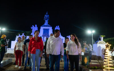 Iluminada y restaurada entregó la Alcaldía de Maracaibo la plaza Indio Mara