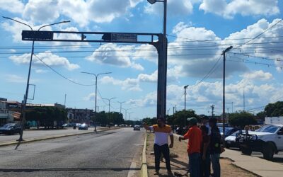 Alcaldía de Maracaibo arranca recuperación de 14 semáforos de la Circunvalación número 2