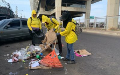 423 toneladas de desechos recolectó la Alcaldía de Maracaibo este 1 de enero en el casco central y corredores viales