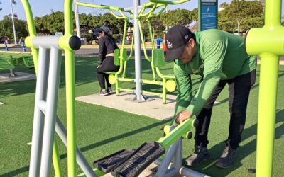 Parque Vereda del Lago realiza mantenimiento especial a equipos biosaludables tras incidente con una visitante