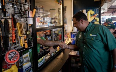 Comerciantes de Los Plataneros auguran aumento de clientes gracias al proyecto de asfaltado de la Alcaldía