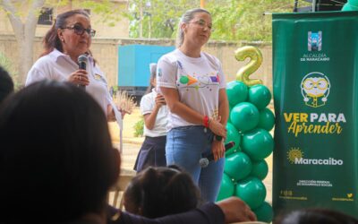 Con 45 nuevas entregas de lentes, Alcaldía de Maracaibo celebró el segundo aniversario del programa “Ver para Aprender”