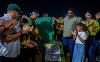 Alcaldía de Maracaibo entregó recuperada la plaza Los Faroles en la urbanización Altos de Sol Amada