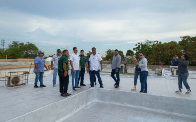 Alcaldía de Maracaibo realiza impermeabilización en la sede de FUPANAZ