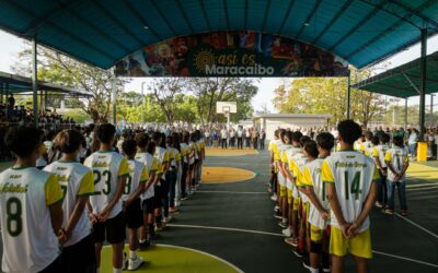 Alcaldía premia a ganadores de los Juegos Parroquiales 2023 en el reinaugurado Complejo Patria Joven