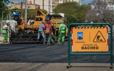 En un día, la Alcaldía asfaltó calle 68 del sector Tierra Negra de Maracaibo