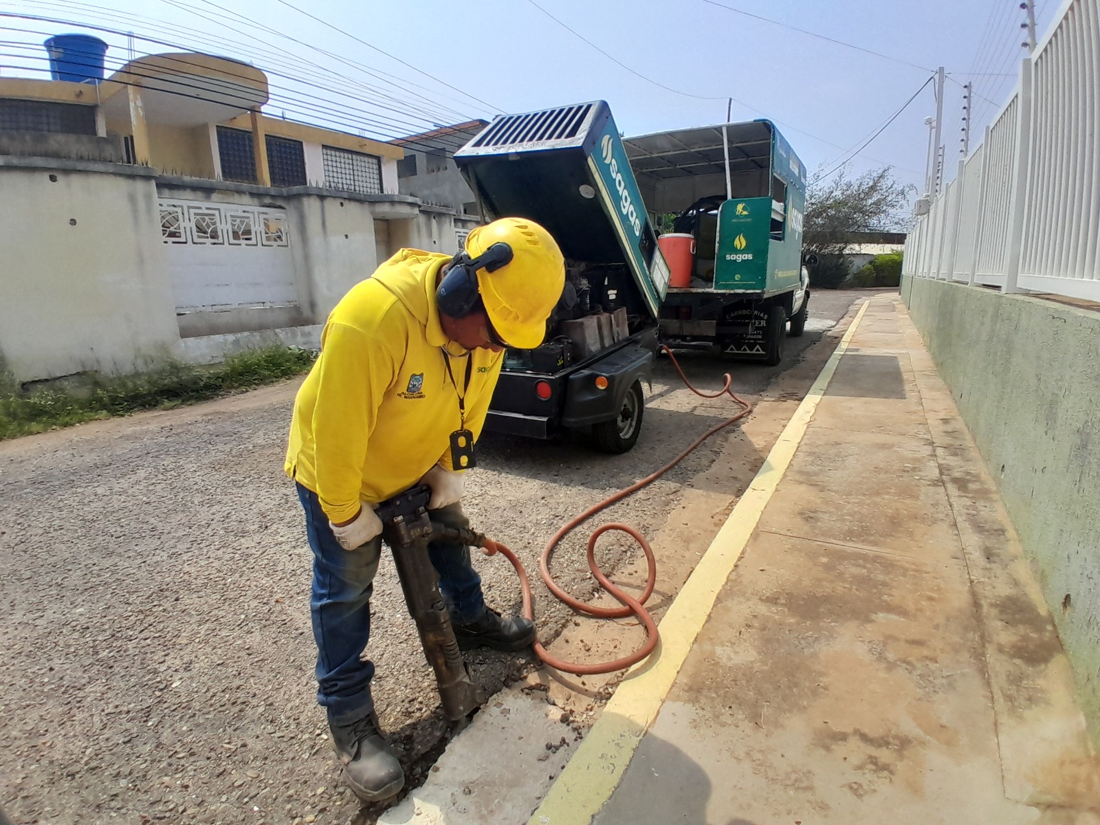 Urbanización Richmond recupera servicio de gas por trabajos de la Alcaldía